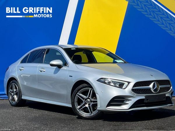 Mercedes-Benz A-Class Saloon, Petrol Plug-in Hybrid, 2021, Silver
