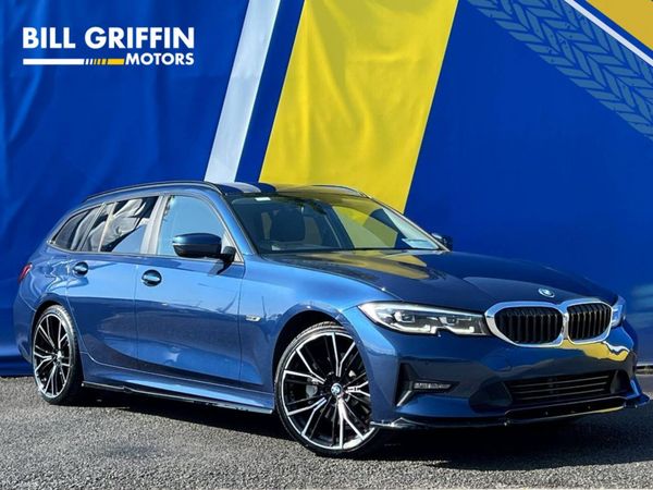 BMW 3-Series Estate, Petrol Plug-in Hybrid, 2022, Blue