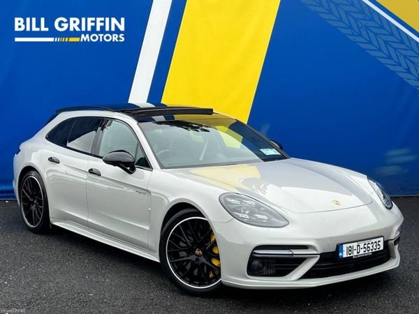 Porsche Panamera Estate, Petrol Plug-in Hybrid, 2018, Grey