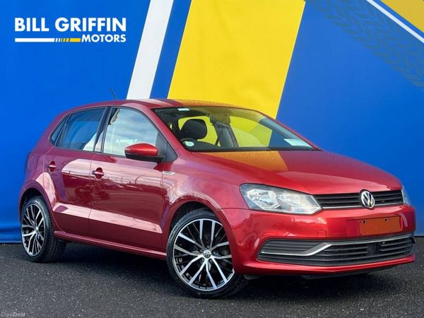 Volkswagen Polo Hatchback, Petrol, 2016, Red