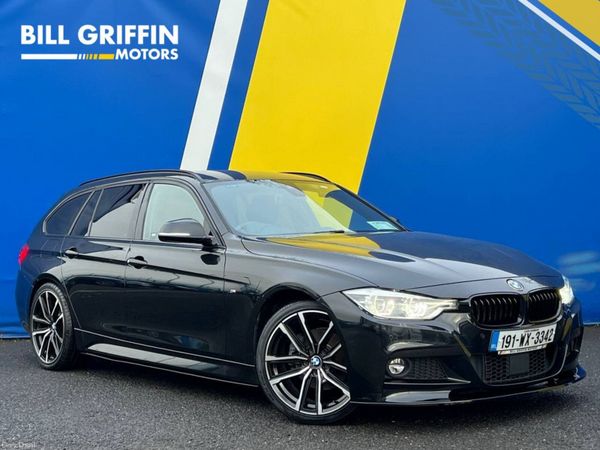 BMW 3-Series Estate, Diesel, 2019, Black