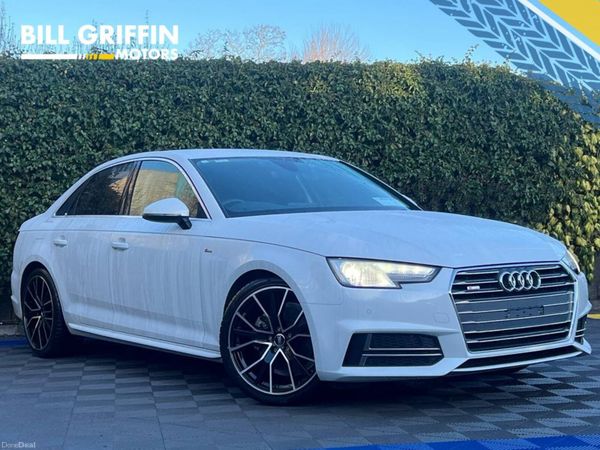 Audi A4 Saloon, Petrol, 2016, White