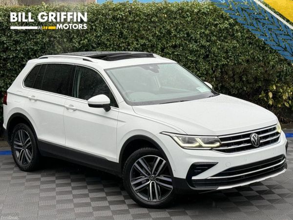 Volkswagen Tiguan Estate, Petrol Plug-in Hybrid, 2023, White