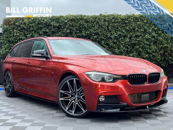 BMW 3-Series Estate, Diesel, 2018, Orange