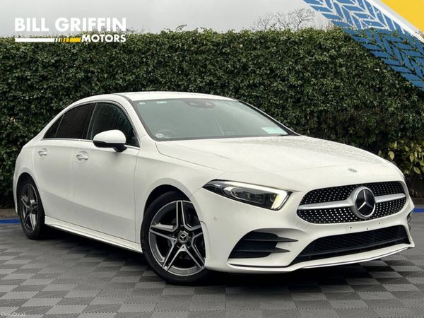 Mercedes-Benz A-Class Saloon, Petrol, 2020, White