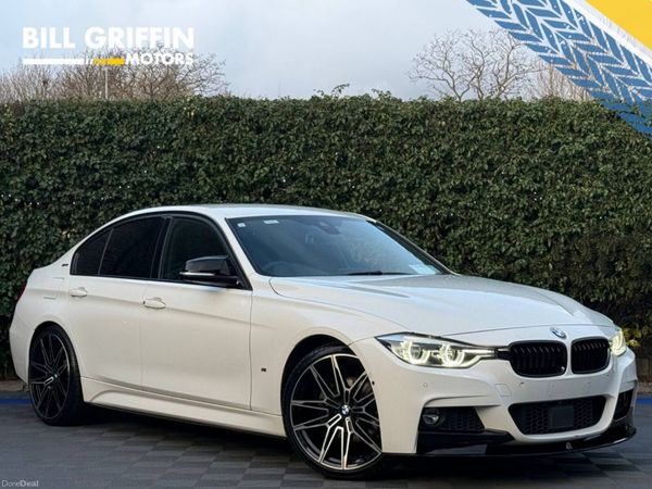 BMW 3-Series Saloon, Petrol Plug-in Hybrid, 2018, White