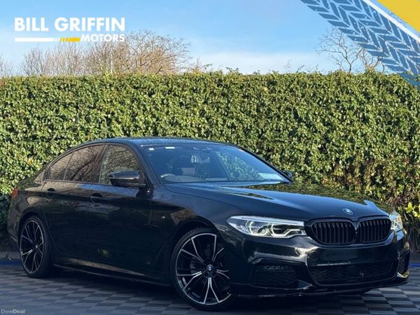 BMW 5-Series Saloon, Diesel, 2021, Black