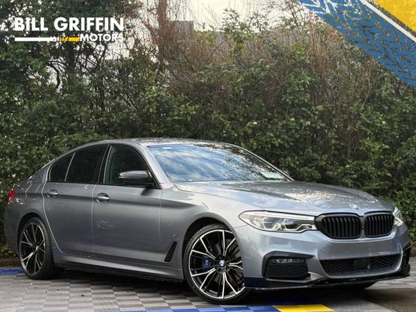 BMW 5-Series Saloon, Petrol Plug-in Hybrid, 2020, Grey