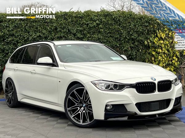BMW 3-Series Estate, Diesel, 2015, White