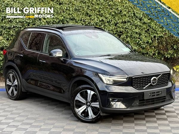 Volvo XC40 Estate, Petrol Plug-in Hybrid, 2022, Black
