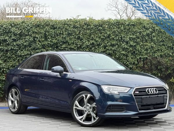 Audi A3 Saloon, Petrol, 2017, Blue