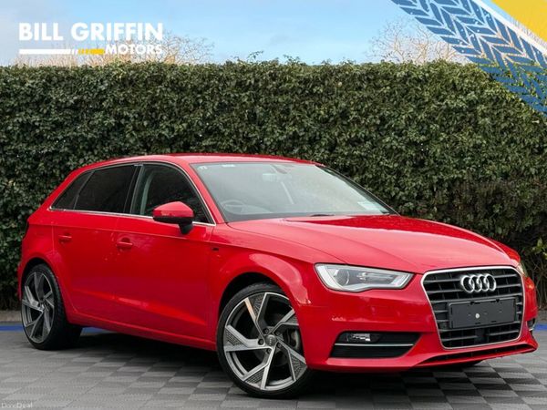 Audi A3 Hatchback, Petrol, 2015, Red