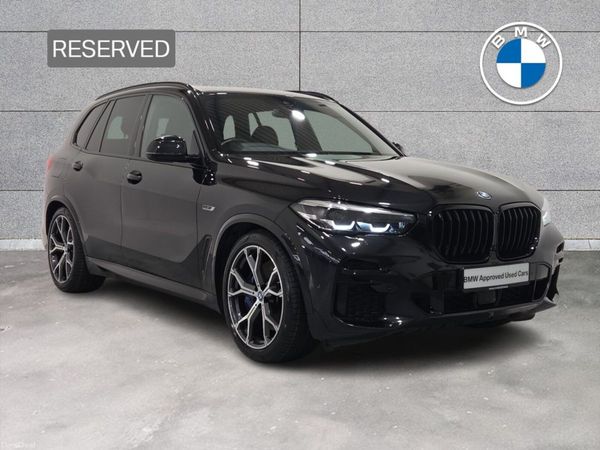 BMW X5 SUV, Petrol Plug-in Hybrid, 2022, Black