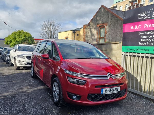 Citroen Grand C4 Picasso Hatchback, Diesel, 2015, Red
