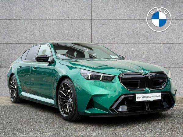 BMW M5 Saloon, Petrol Plug-in Hybrid, 2026, Green