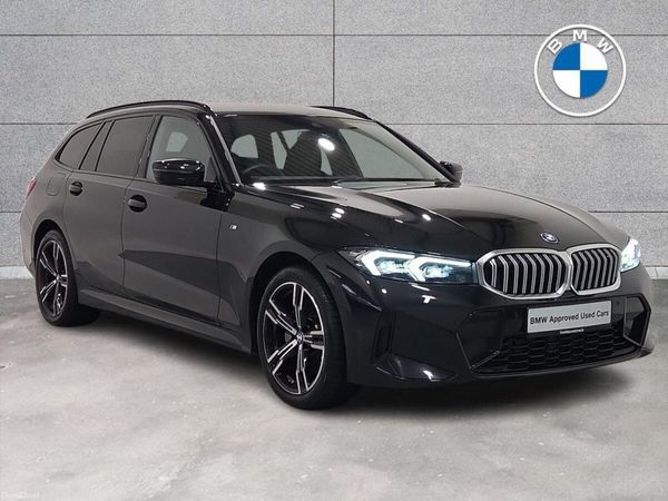 BMW 3-Series Estate, Petrol Plug-in Hybrid, 2025, Black