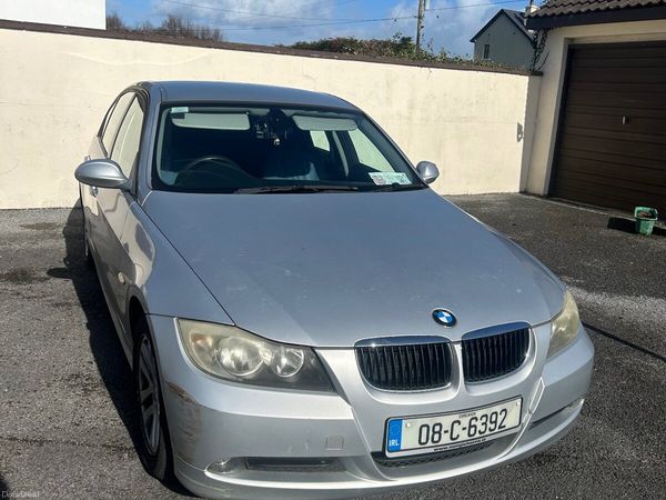 BMW 3-Series Saloon, Petrol, 2008, Silver