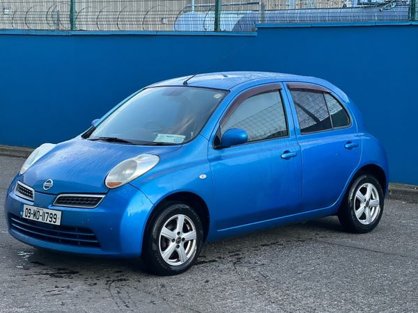 Nissan March Hatchback, Petrol, 2009, Blue