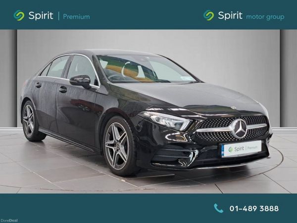 Mercedes-Benz A-Class Saloon, Petrol, 2020, Black