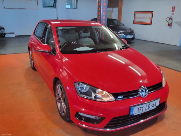 Volkswagen Golf Estate, Diesel, 2017, Red