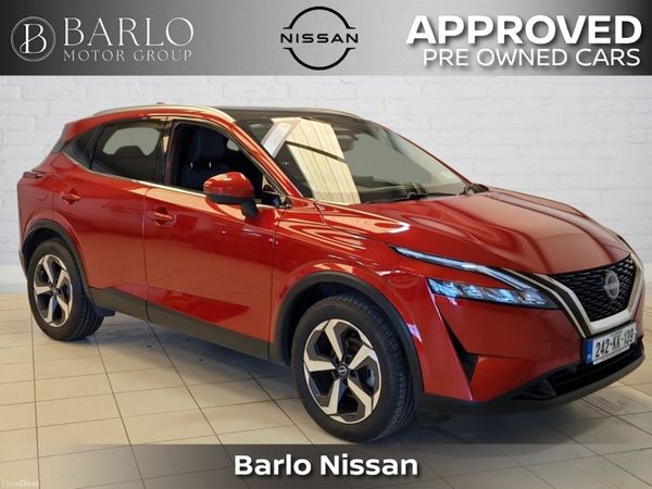 Nissan Qashqai MPV, Petrol, 2024, Red
