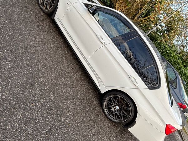BMW 3-Series Saloon, Diesel, 2014, White