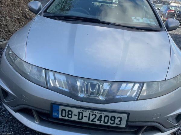 Honda Civic Hatchback, Petrol, 2008, Silver