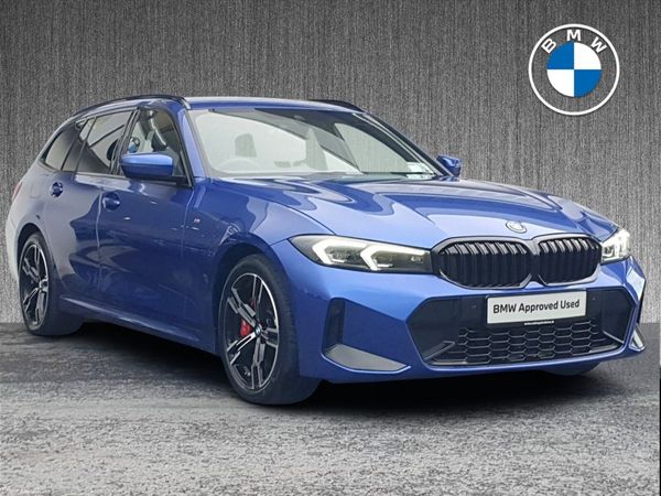 BMW 3-Series Estate, Petrol Plug-in Hybrid, 2025, Blue