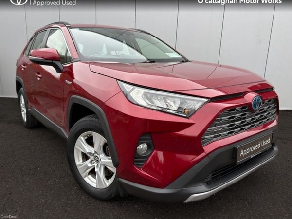 Toyota RAV4 SUV, Petrol Hybrid, 2020, Red