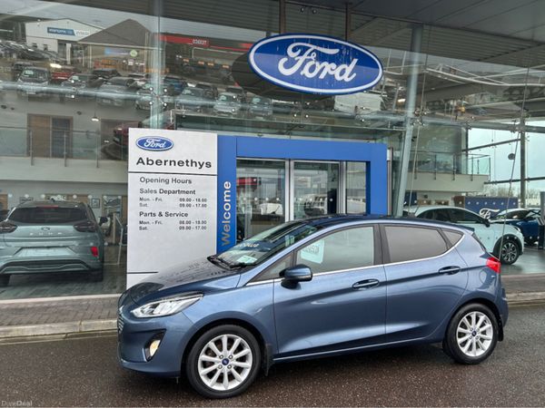 Ford Fiesta Hatchback, Petrol, 2020, Blue