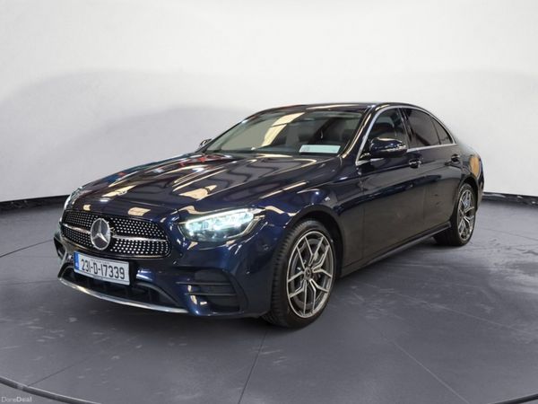 Mercedes-Benz E-Class Saloon, Diesel Plug-in Hybrid, 2023, Blue