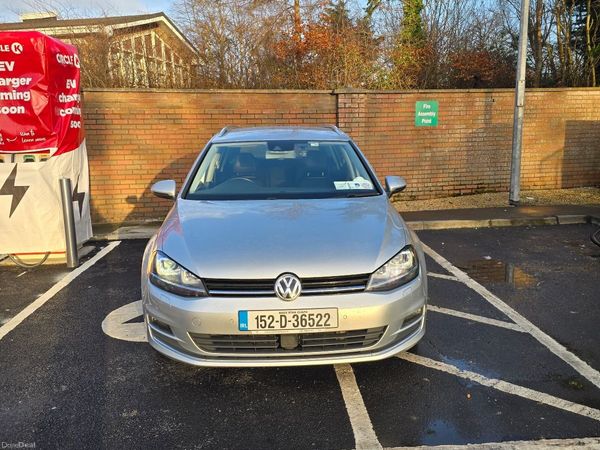 Volkswagen Golf Estate, Petrol, 2015, Silver