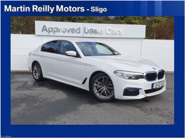 BMW 5-Series Saloon, Diesel, 2020, White