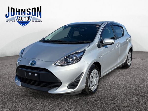 Toyota Aqua Hatchback, Petrol, 2018, Silver