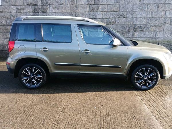 Skoda Yeti SUV, Diesel, 2016, Green