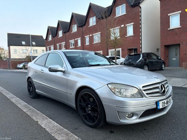 Mercedes-Benz C-Class Coupe, Petrol, 2009, Silver