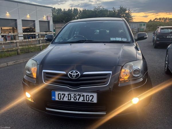 Toyota Avensis Saloon, Petrol, 2007, Black