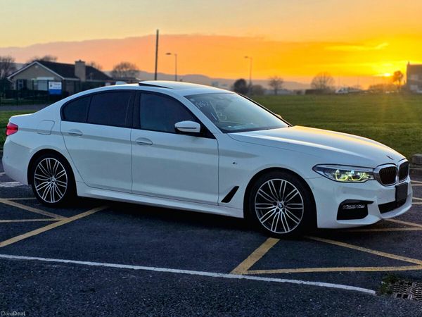 BMW 5-Series Saloon, Diesel, 2018, White