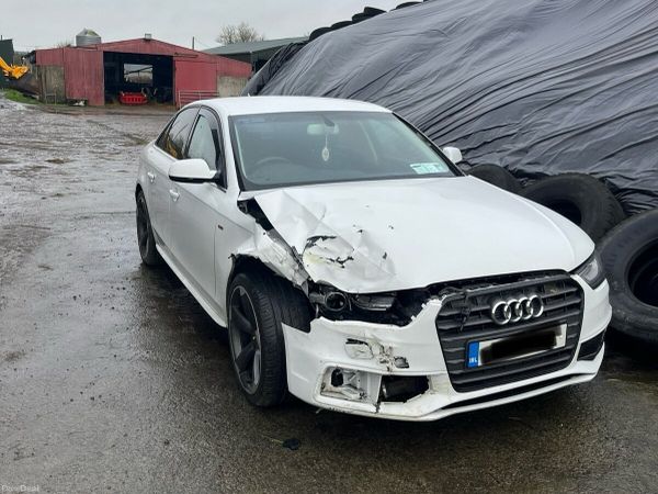 Audi A4 Saloon, Diesel, 2015, White