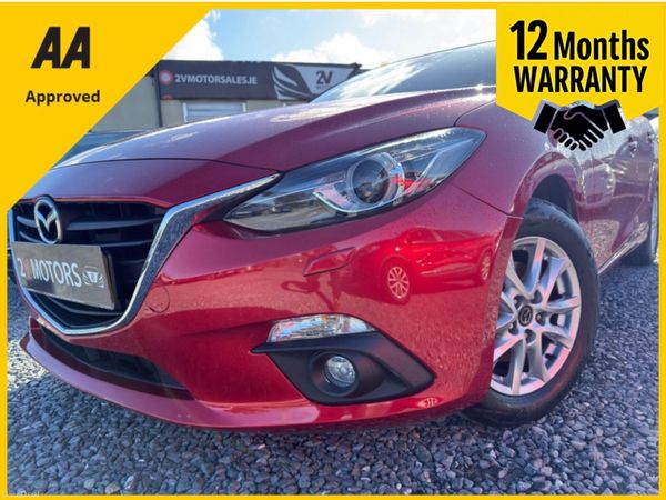 Mazda Mazda3 Hatchback, Diesel, 2017, Red