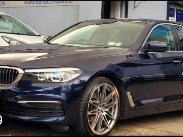 BMW 5-Series Saloon, Diesel, 2017, Blue