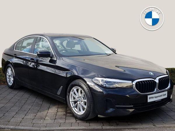 BMW 5-Series Saloon, Diesel, 2022, Black