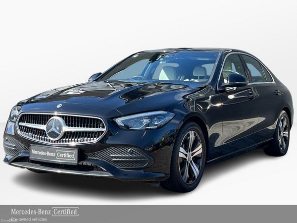Mercedes-Benz C-Class Saloon, Diesel Hybrid, 2022, Black