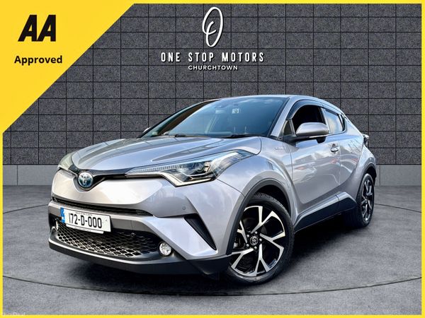 Toyota C-HR SUV, Petrol Hybrid, 2017, Silver