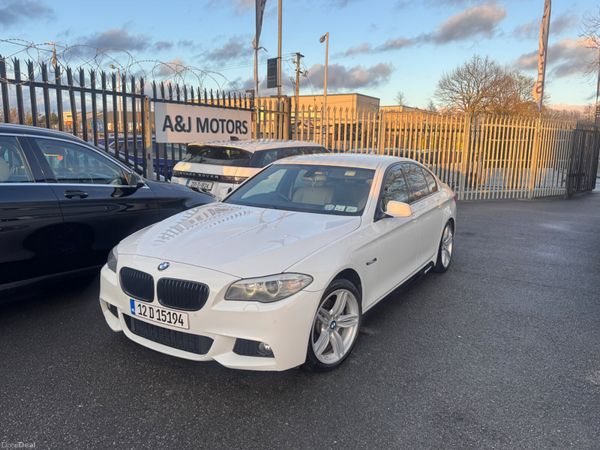 BMW 5-Series Saloon, Diesel, 2012, White