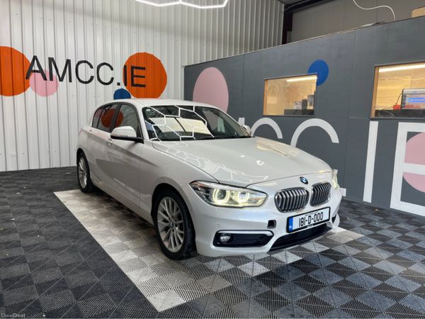 BMW 1-Series Hatchback, Diesel, 2018, White