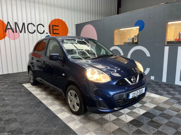 Nissan March Hatchback, Petrol, 2022, Blue