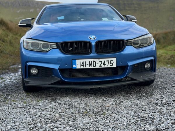 BMW 4-Series Coupe, Diesel, 2014, Blue