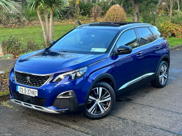 Peugeot 3008 SUV, Diesel, 2017, Blue