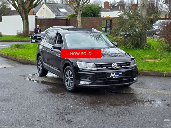 Volkswagen Tiguan SUV, Diesel, 2017, Black